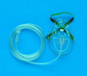 Adult Oxygen Mask with 2.1m Tubing