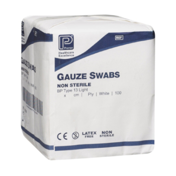Non-Sterile Gauze Swabs 7.5x7.5cm 8ply