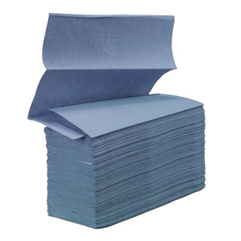 Blue Z-Fold Hand Towels 1ply