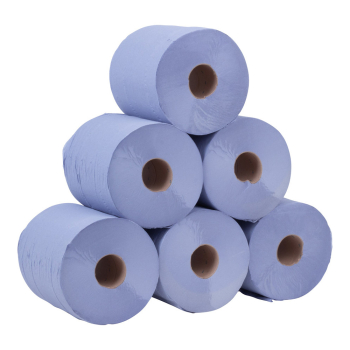 Blue Centrefeed Rolls 2ply 145mx170mm