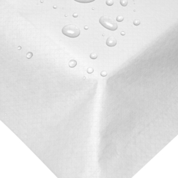 Swansilk Table Slip Covers White 120x120cm