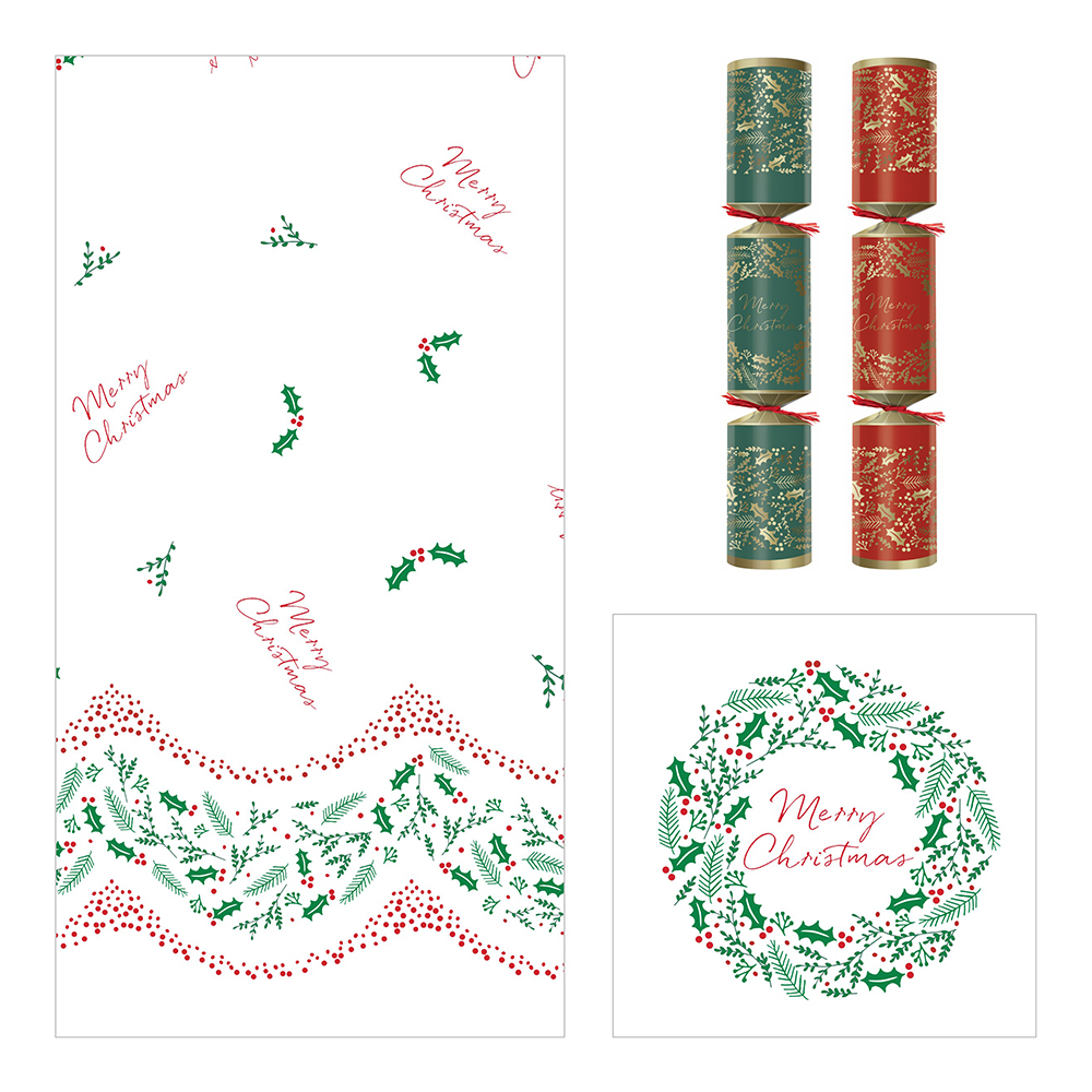 Festive Foliage Tableware Party Pack