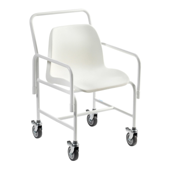 Mobile Shower Chair Removeable Armrests