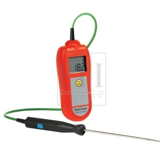 Food Check Thermometer and Probe Red