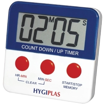 Hygiplas Countdown Timer Min/Sec and Hrs/Min