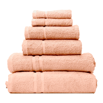 Arbry Hand Towel 50x90cm Peach 500g