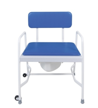 Bariatric Commode Fixed Height and Fixed Arms