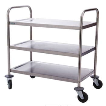 Clearing Trolley 3 Tier Small 825x710x405mm