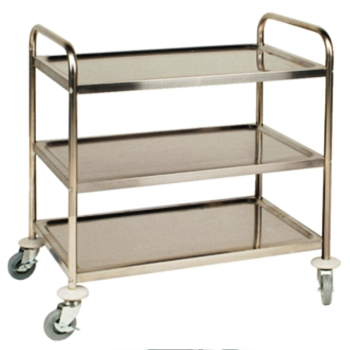 Clearing Trolley 3 Tier Large 930x860x535mm