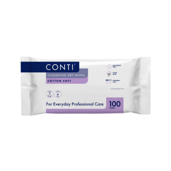 Conti Cotton Soft Dry Patient Wipes 300x280mm
