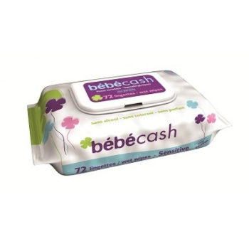 Bebe Cash Sensitive Wet Wipes 160x220mm