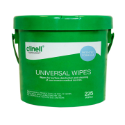 Clinell Universal Sanitising Wipes in Bucket